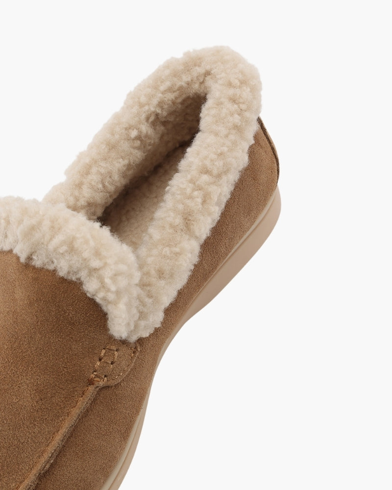 Luxurious Fur-Lined Premium Loafers