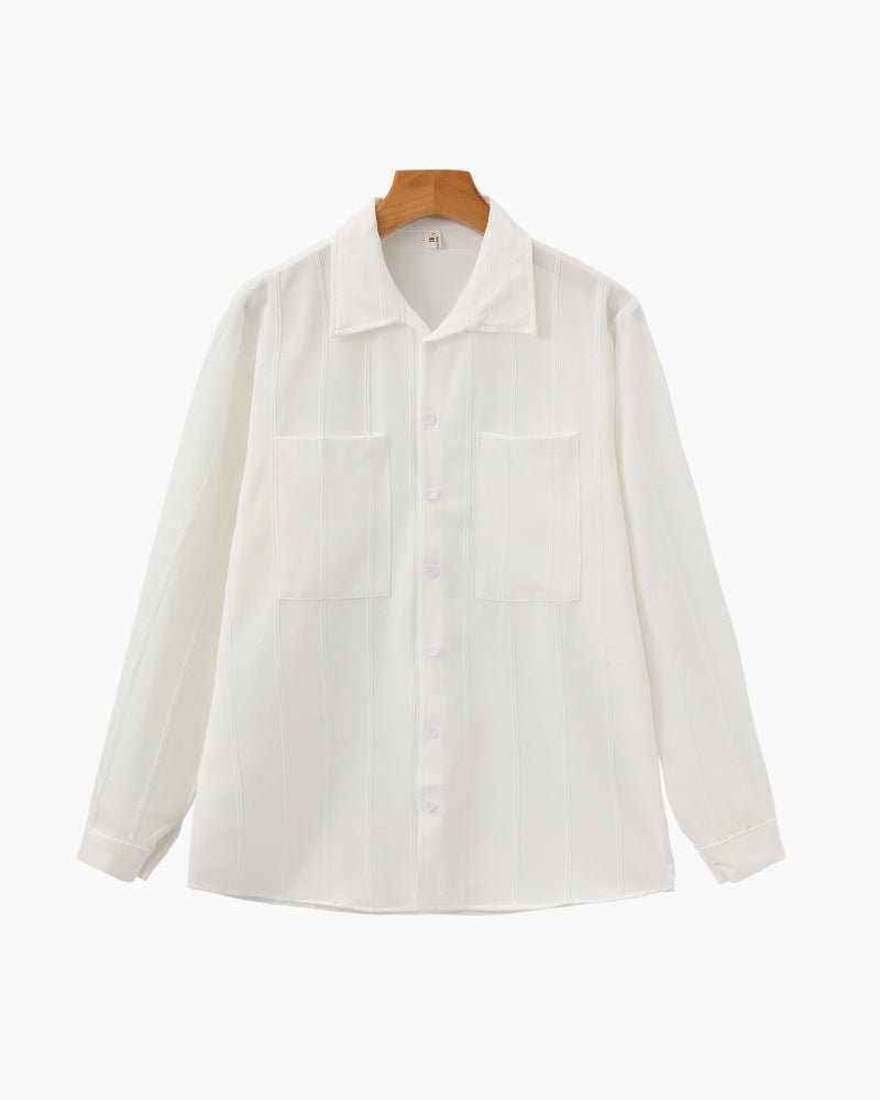ST Tropez Ribbed Knit Shirt