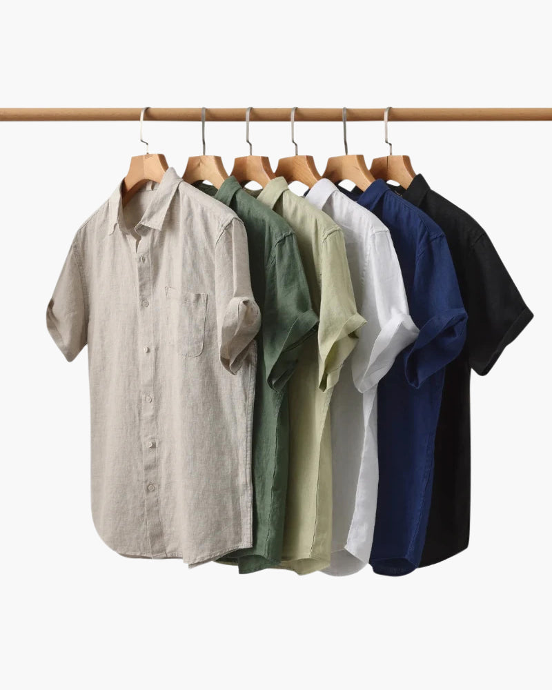 Cape Town Linen Shirt - Short Sleeve