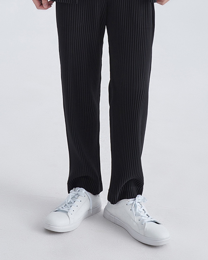 Ribbed Cotton Pantalon - Soft, Breathable Everyday Comfort