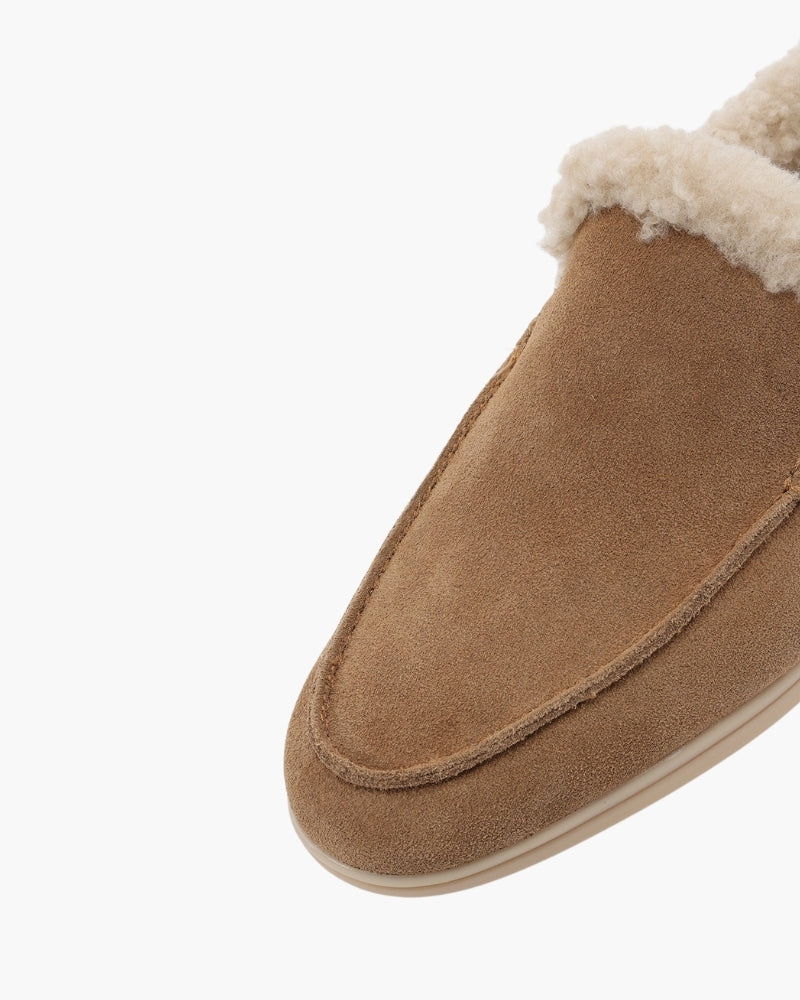 Luxurious Fur-Lined Premium Loafers