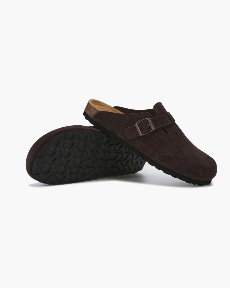 Old Money Suede Clogs — Timeless Style and Plush Comfort