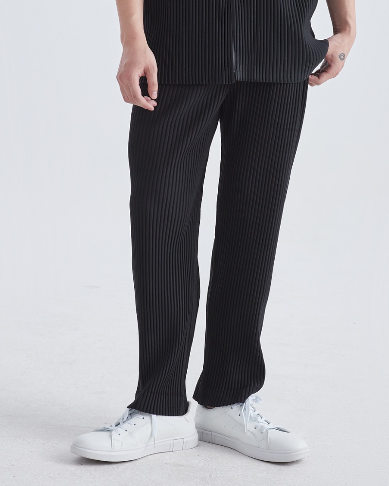 Ribbed Cotton Pantalon - Soft, Breathable Everyday Comfort