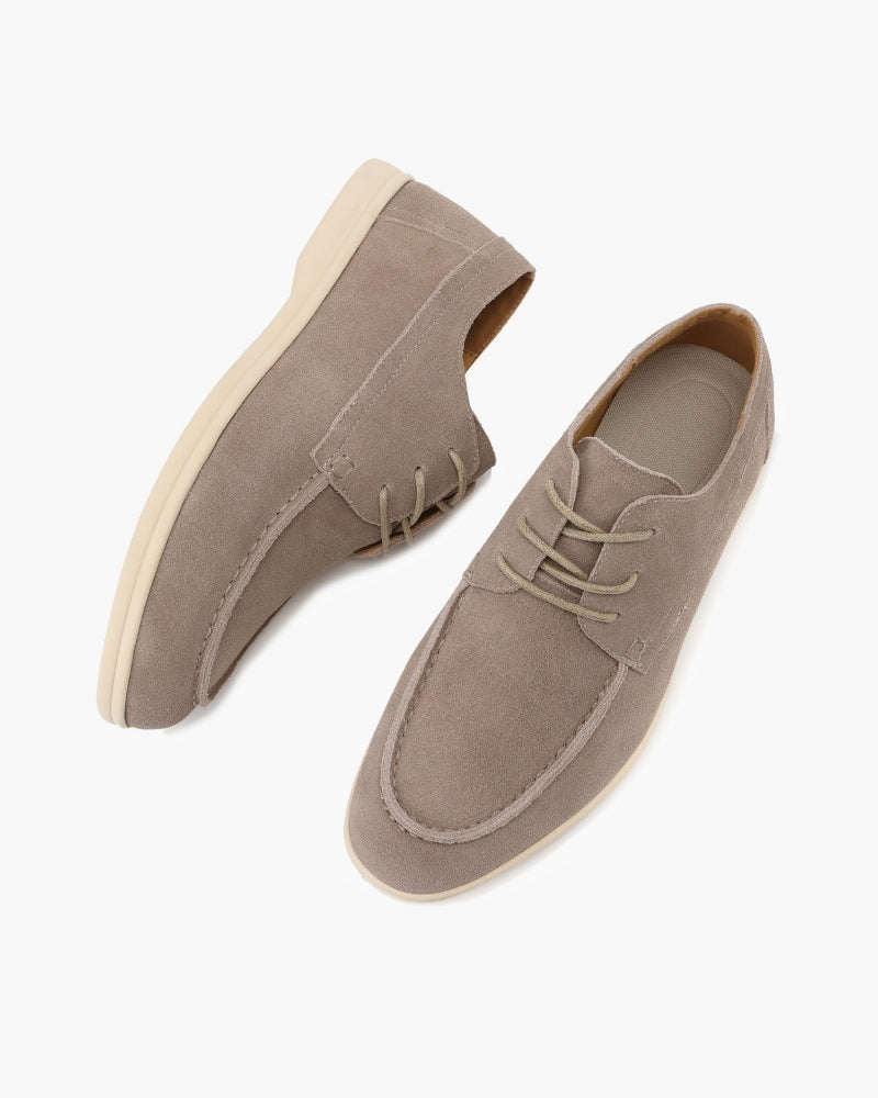 Luxurious Suede Lace-Up Shoes for Everyday Elegance