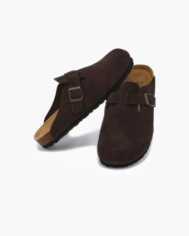 Old Money Suede Clogs — Timeless Style and Plush Comfort