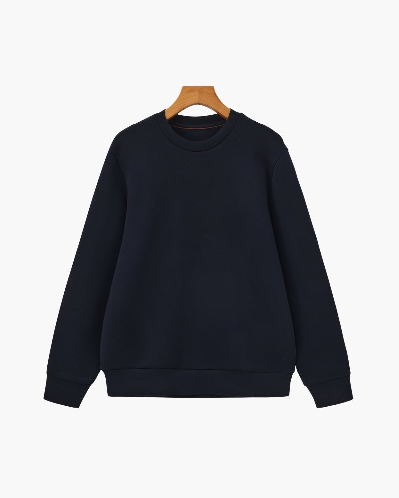 Luxuriously Soft Classic Modal Blend Crewneck Sweatshirt