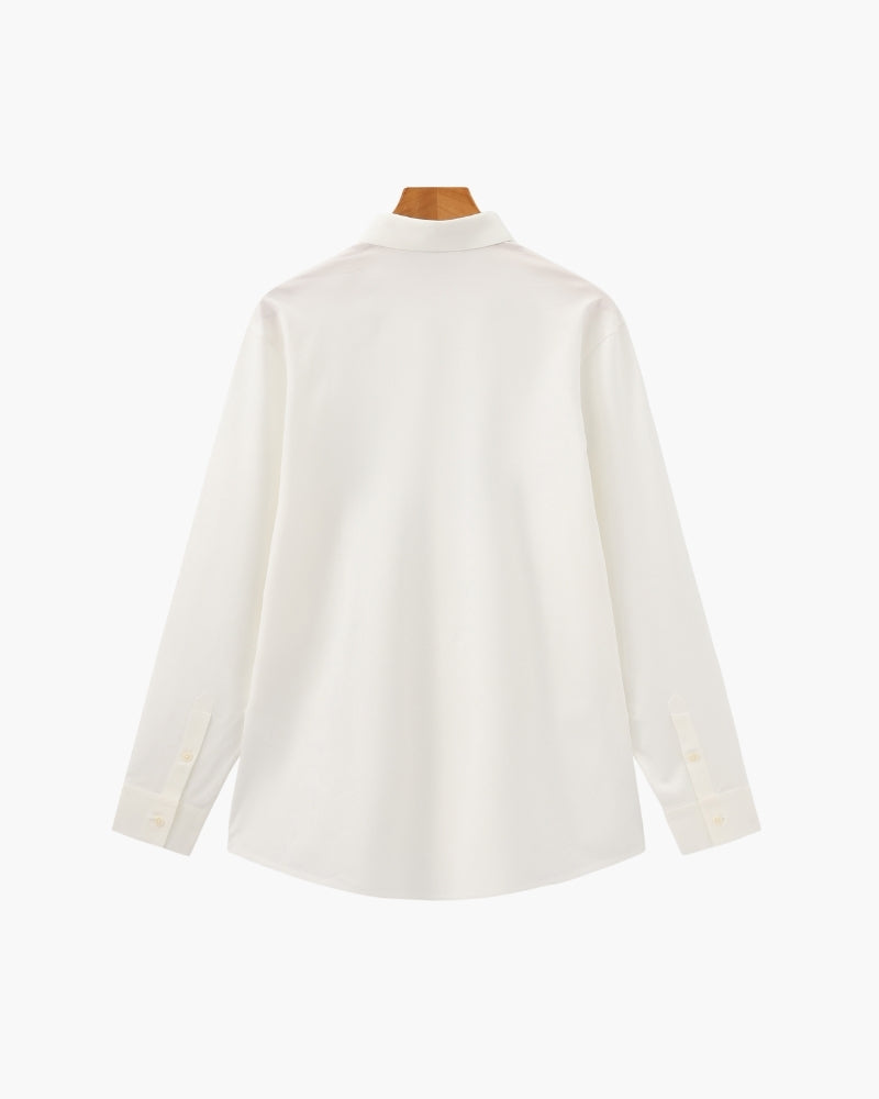 Premium Custom-Fit Cotton Flex Shirt