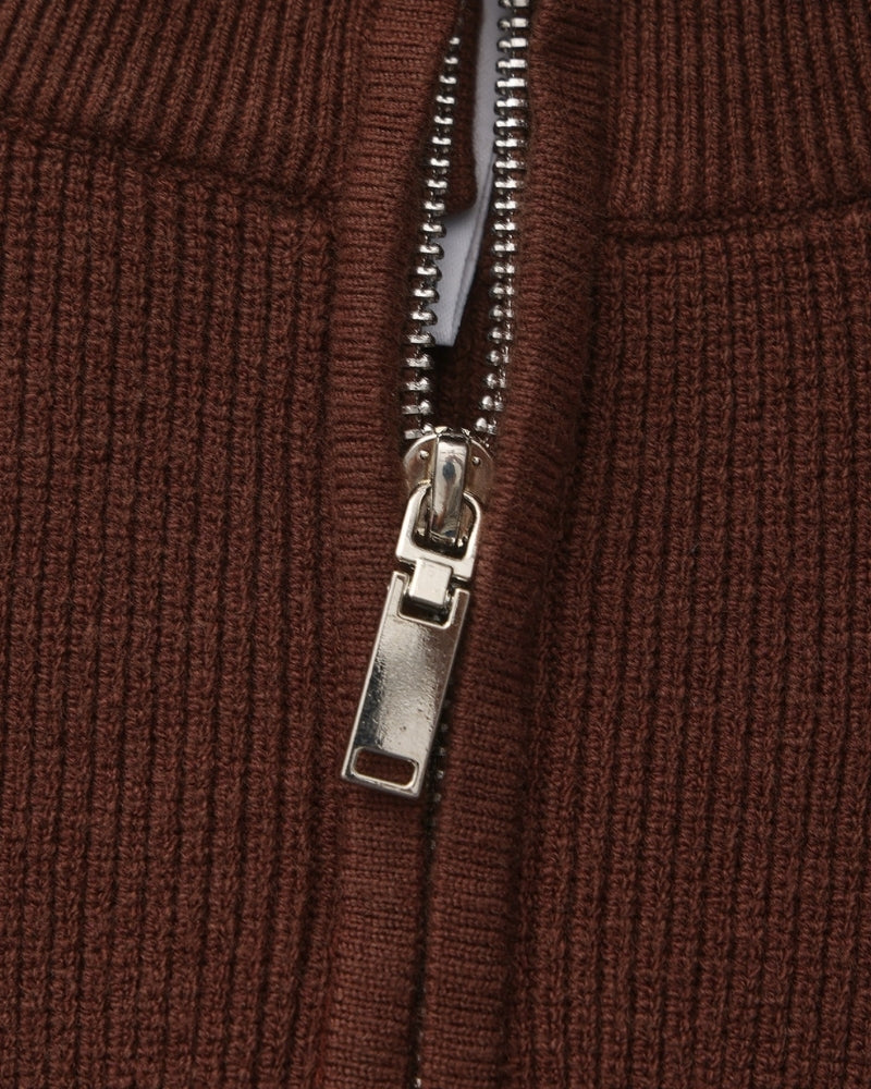 Elevated Half-Zip Knit Pullover