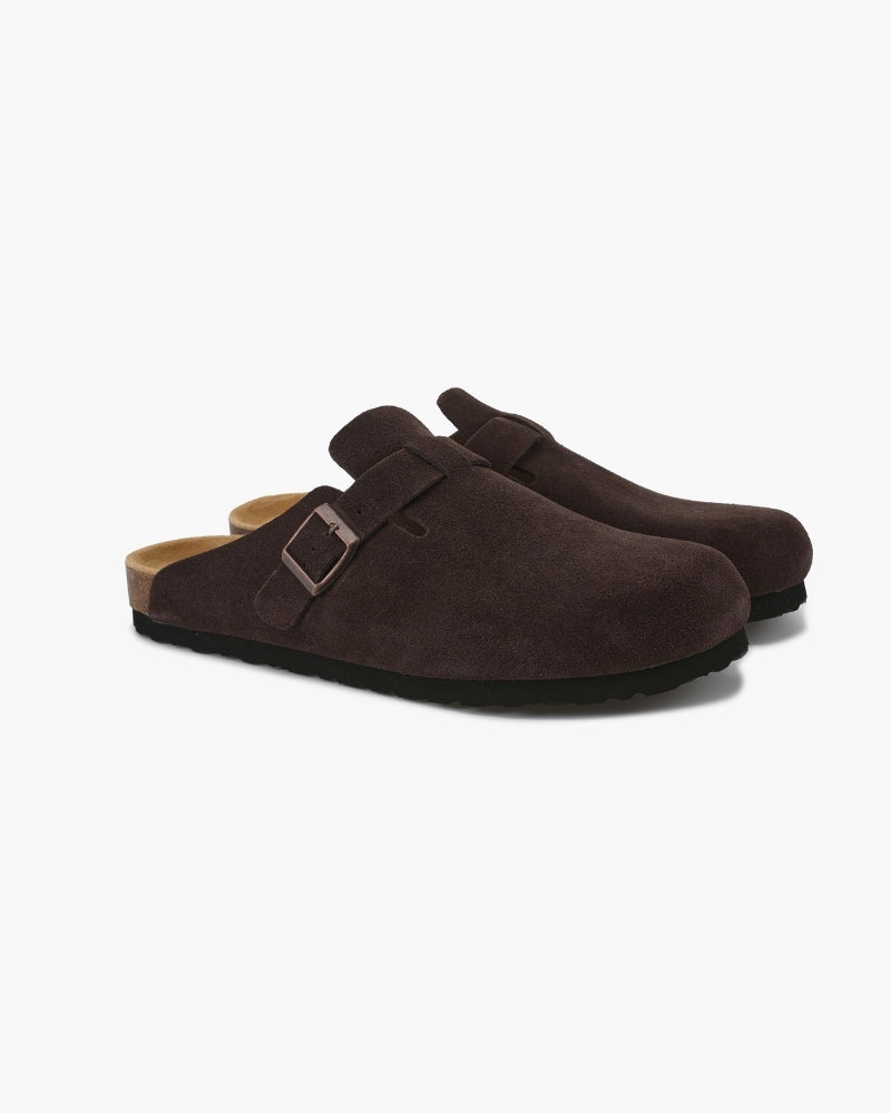 Old Money Suede Clogs — Timeless Style and Plush Comfort