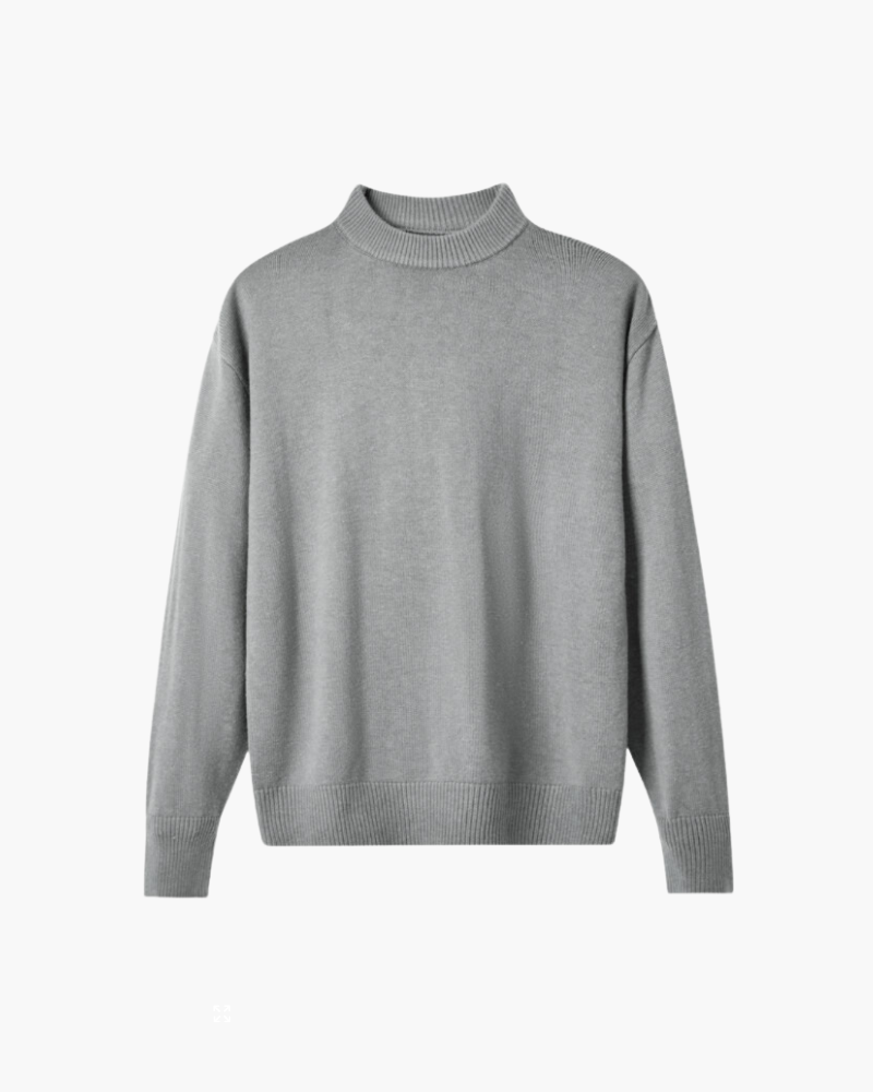 Luxurious 100% Premium Wool Turtleneck Sweater