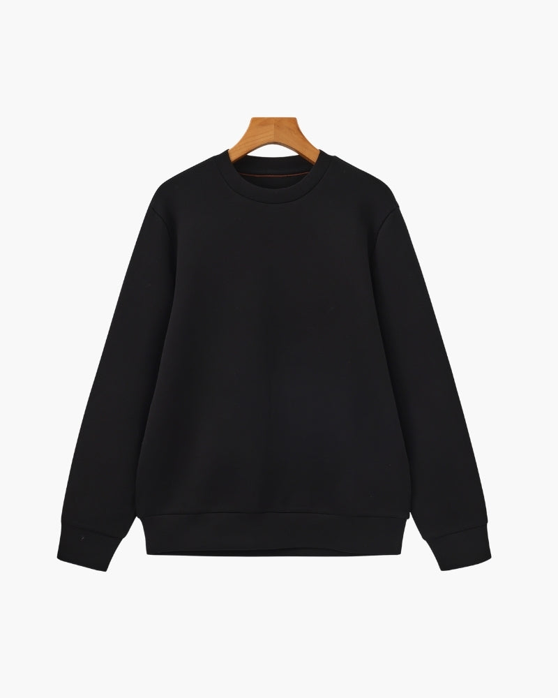 Luxuriously Soft Classic Modal Blend Crewneck Sweatshirt