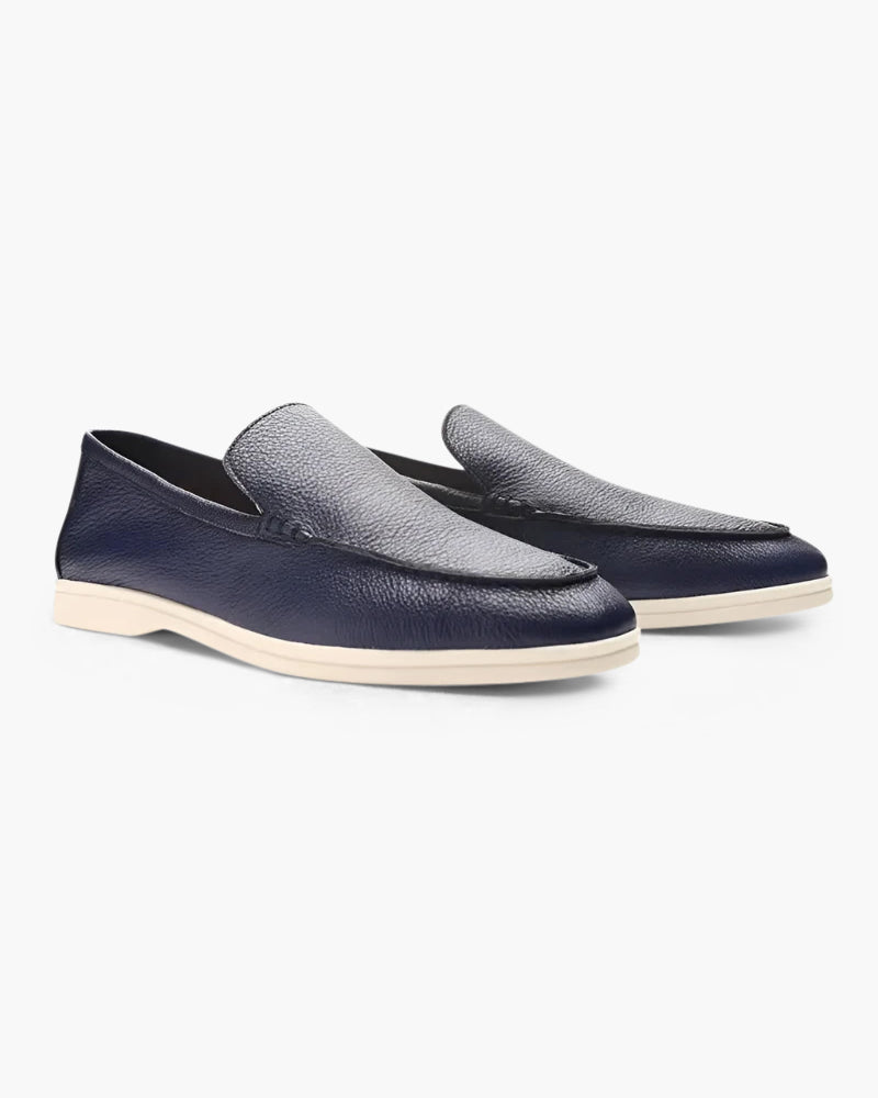 Luxurious Old Money-Style Cowhide Leather Loafers