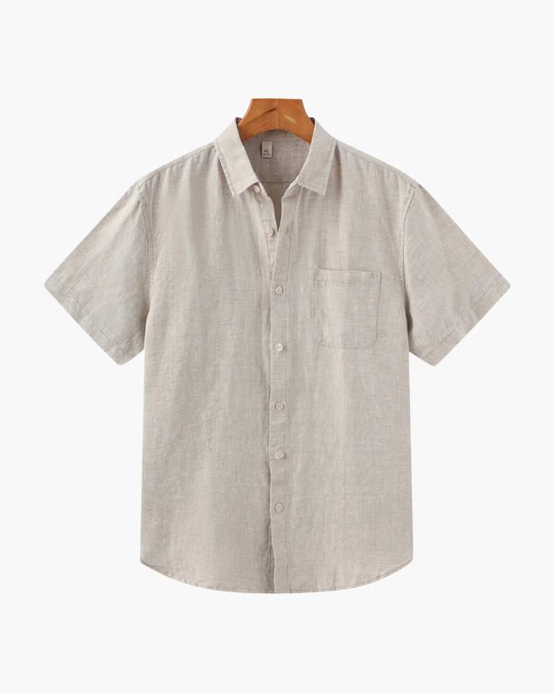 Cape Town Linen Shirt - Short Sleeve