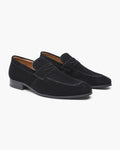 Timeless Old Money Suede Penny Loafers