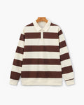 Vintage Stripe Rugby Polo Shirt - Timeless Classic Style