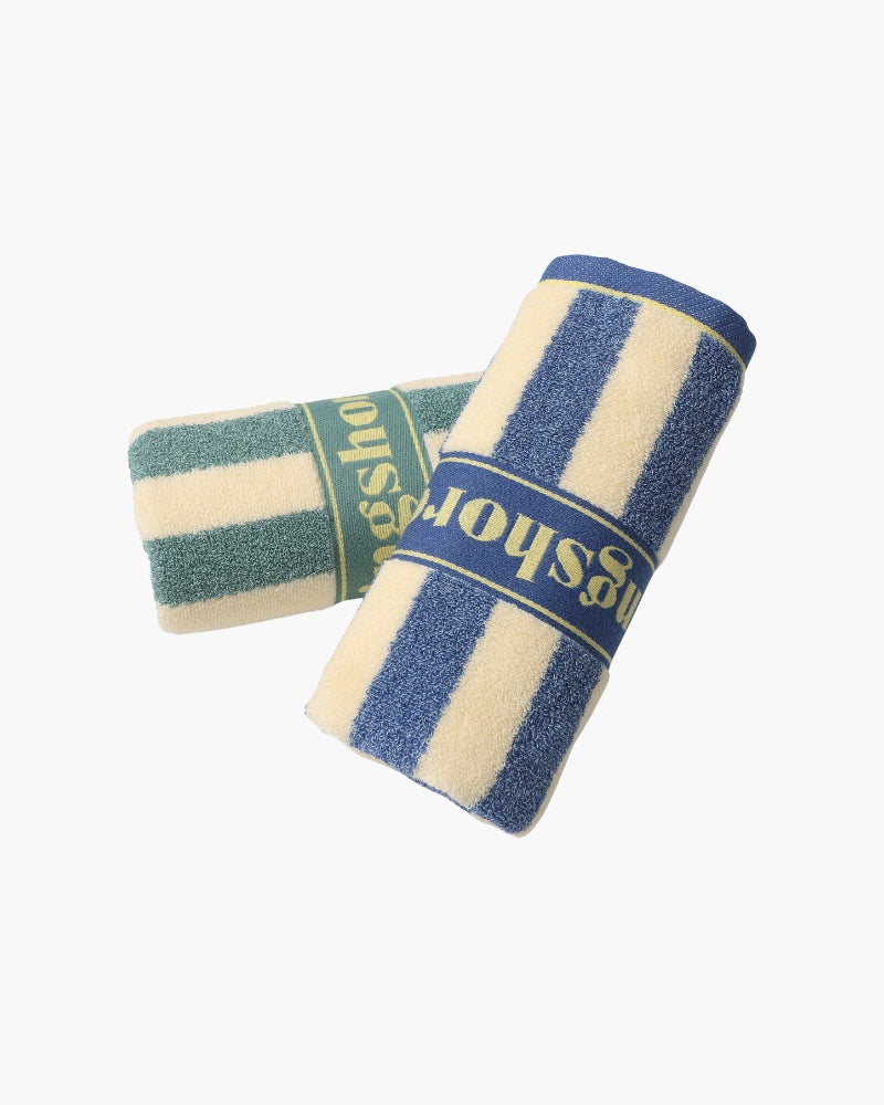 Coastal Stripe Hand Towel - Soft, Absorbent & Ocean-Inspired
