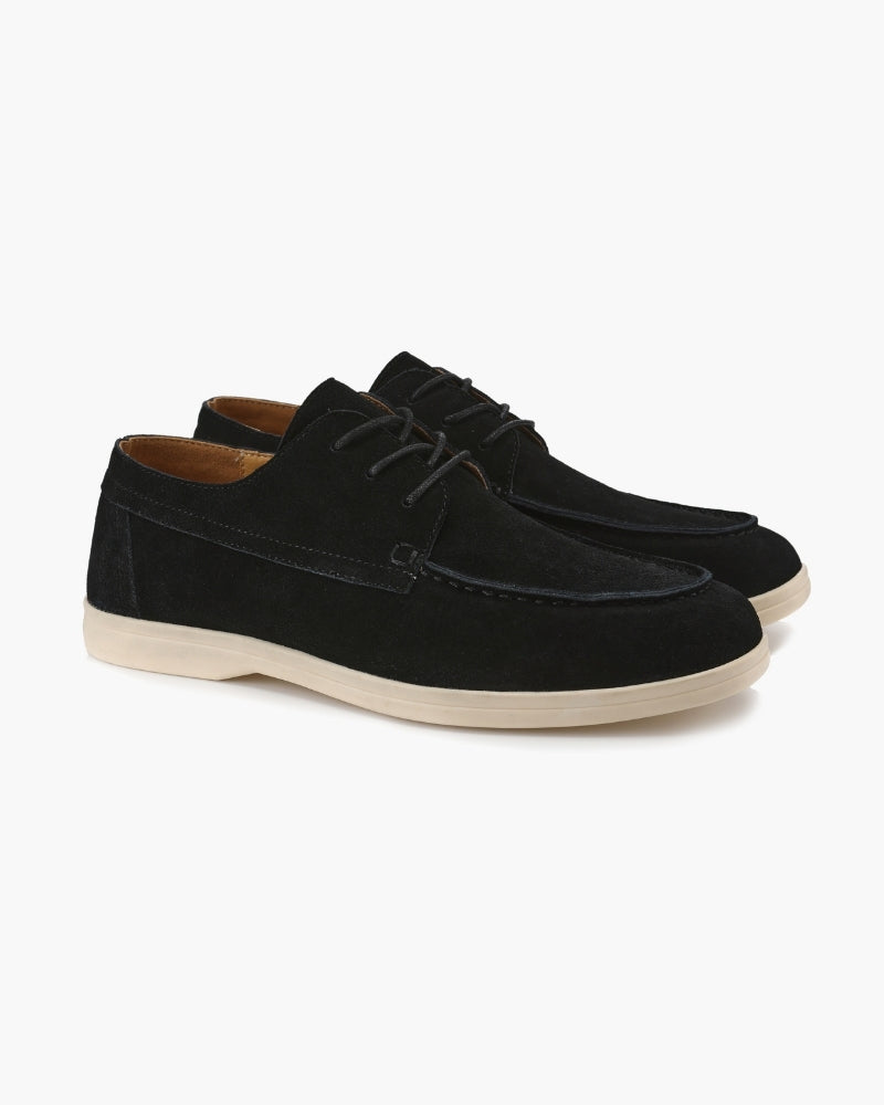 Luxurious Suede Lace-Up Shoes for Everyday Elegance