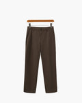 Tailored Wool-Blend Trousers