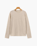 Premium Linen-Cotton Essential Crewneck