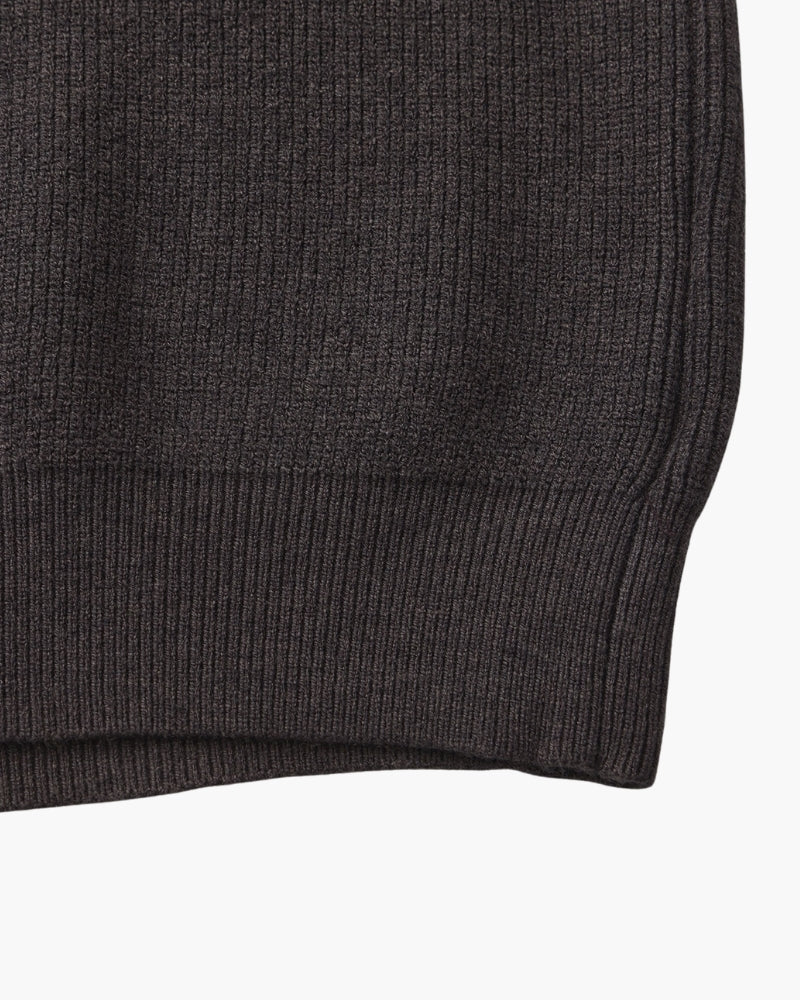 Elevated Half-Zip Knit Pullover