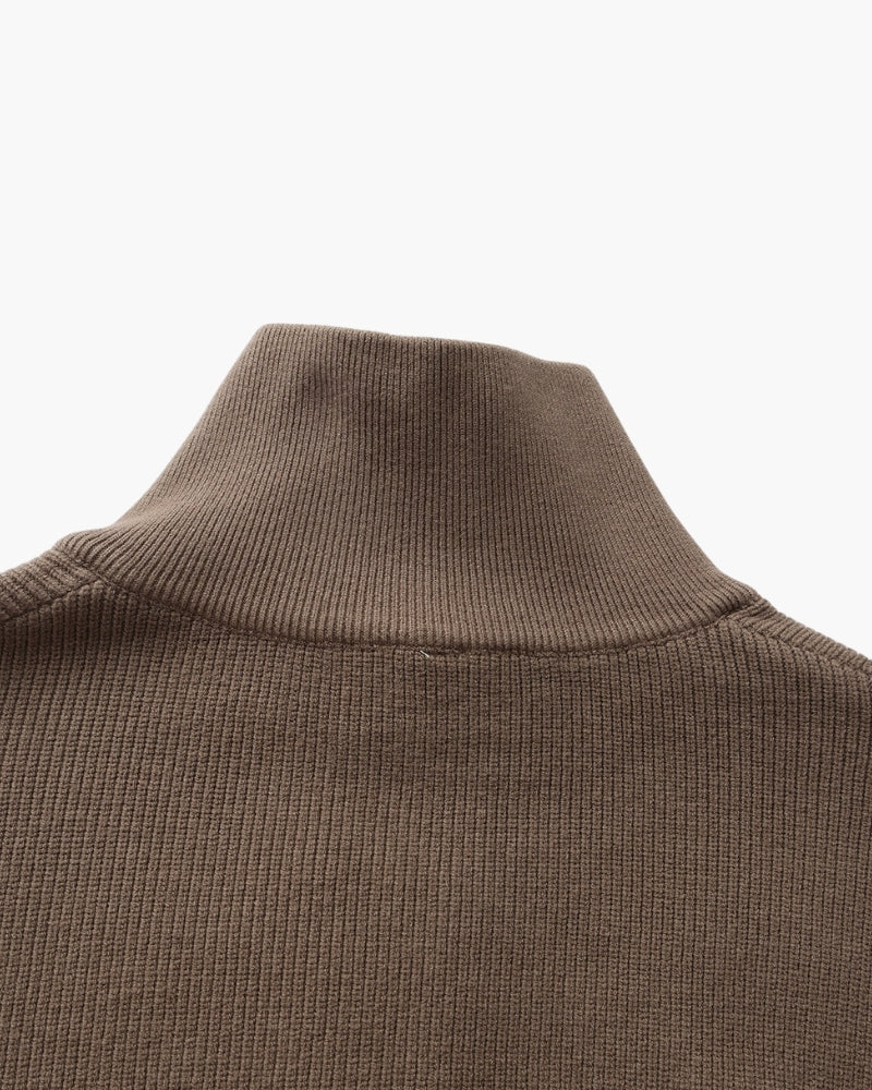 Elevated Half-Zip Knit Pullover