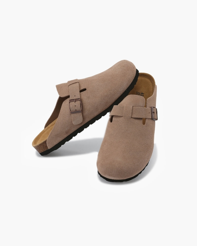 Old Money Suede Clogs — Timeless Style and Plush Comfort
