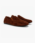 Luxurious Brown Suede Loafers