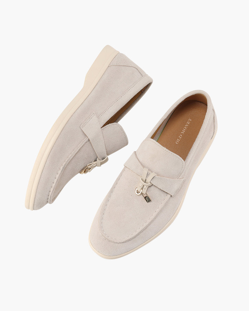 Old Money Suede Loafers for Women – Timeless, Sophisticated Style
