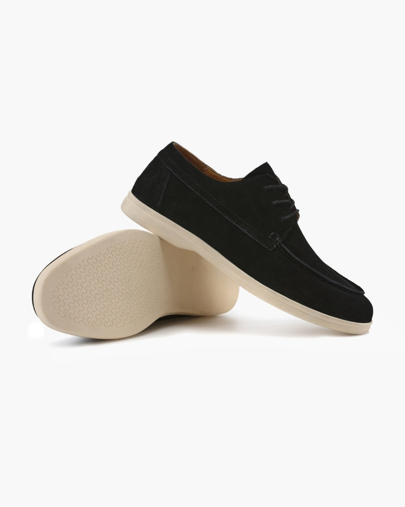 Luxurious Suede Lace-Up Shoes for Everyday Elegance