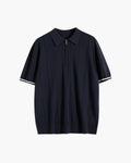 Signature Polo Shirt with Bold Contrast Trim