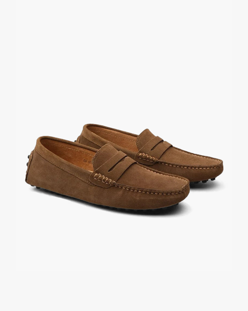 Premium Suede Driver Loafers - Sleek Comfort for Everyday Style