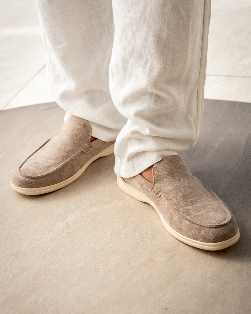 Old Money Suede Loafers - Timeless Style, Everyday Comfort