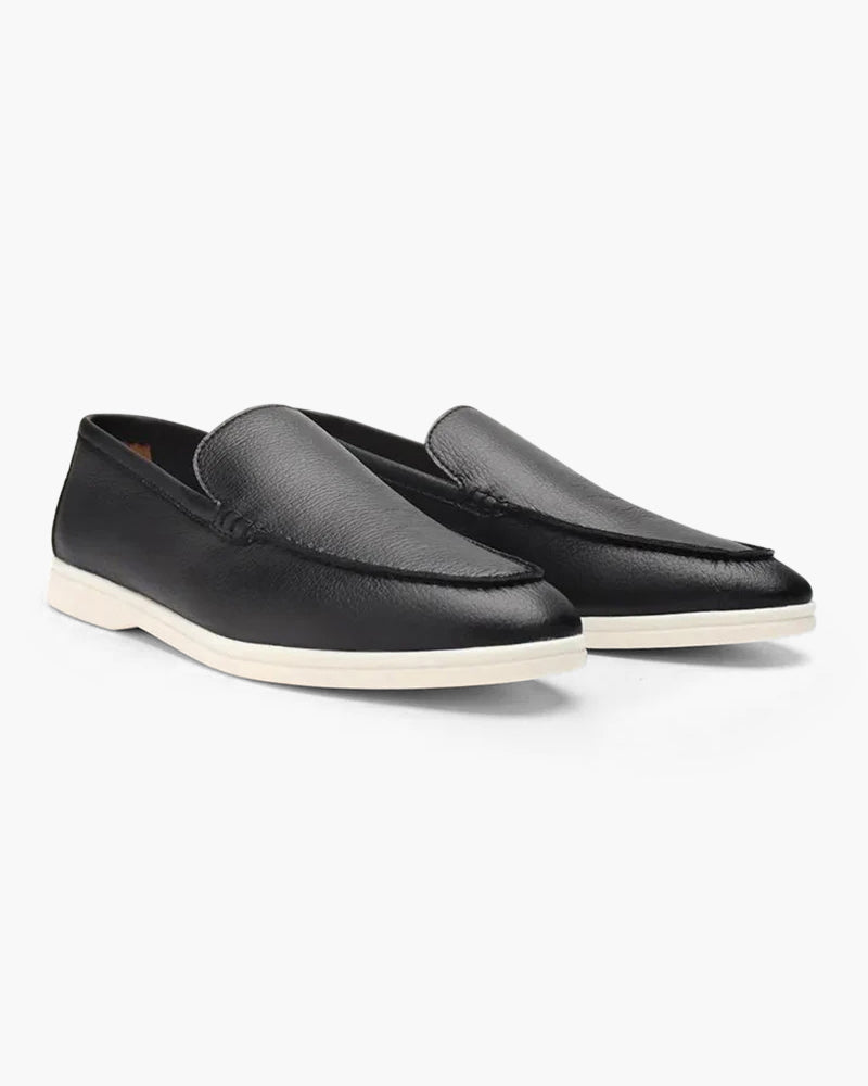 Luxurious Old Money-Style Cowhide Leather Loafers