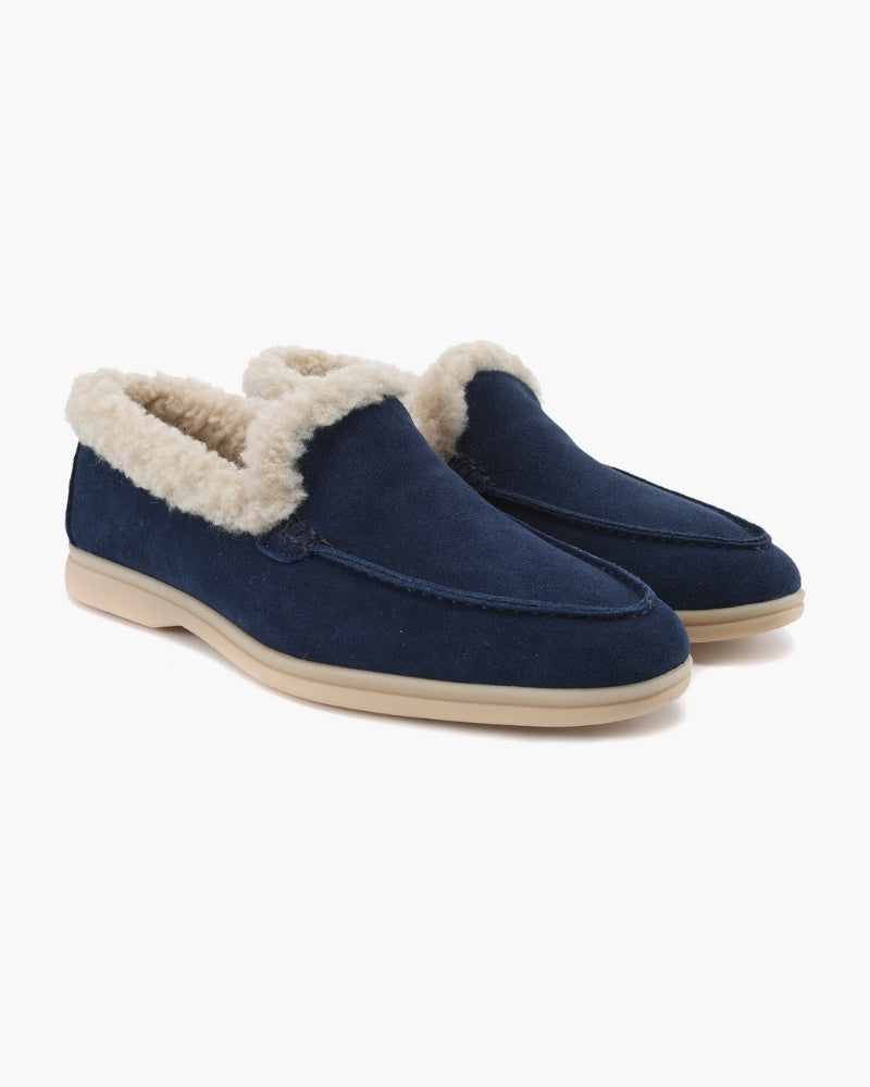 Luxurious Fur-Lined Premium Loafers