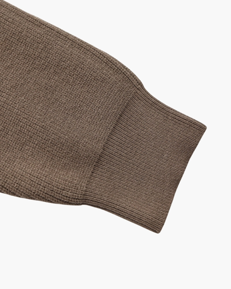 Elevated Half-Zip Knit Pullover