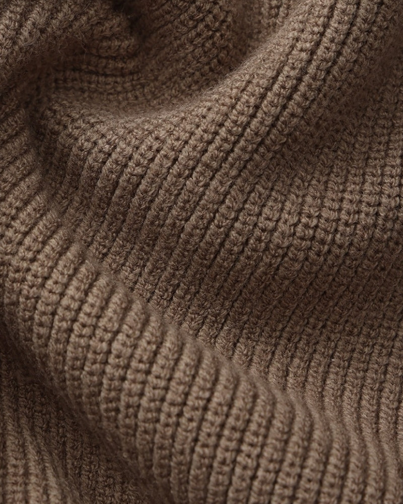 Elevated Half-Zip Knit Pullover