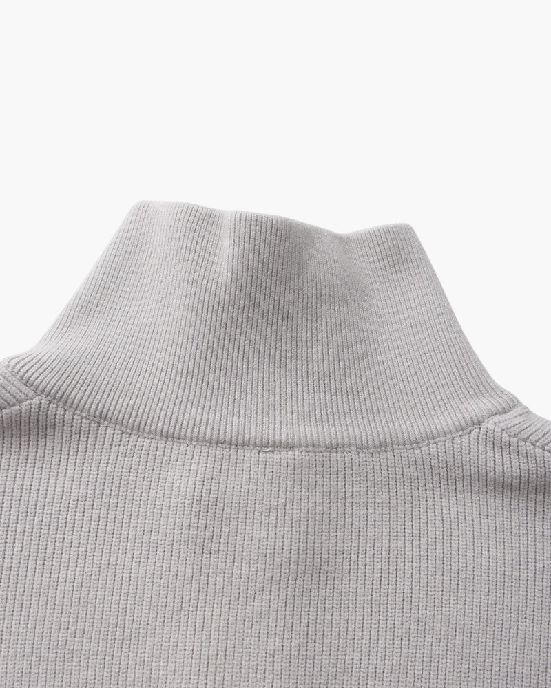 Elevated Half-Zip Knit Pullover