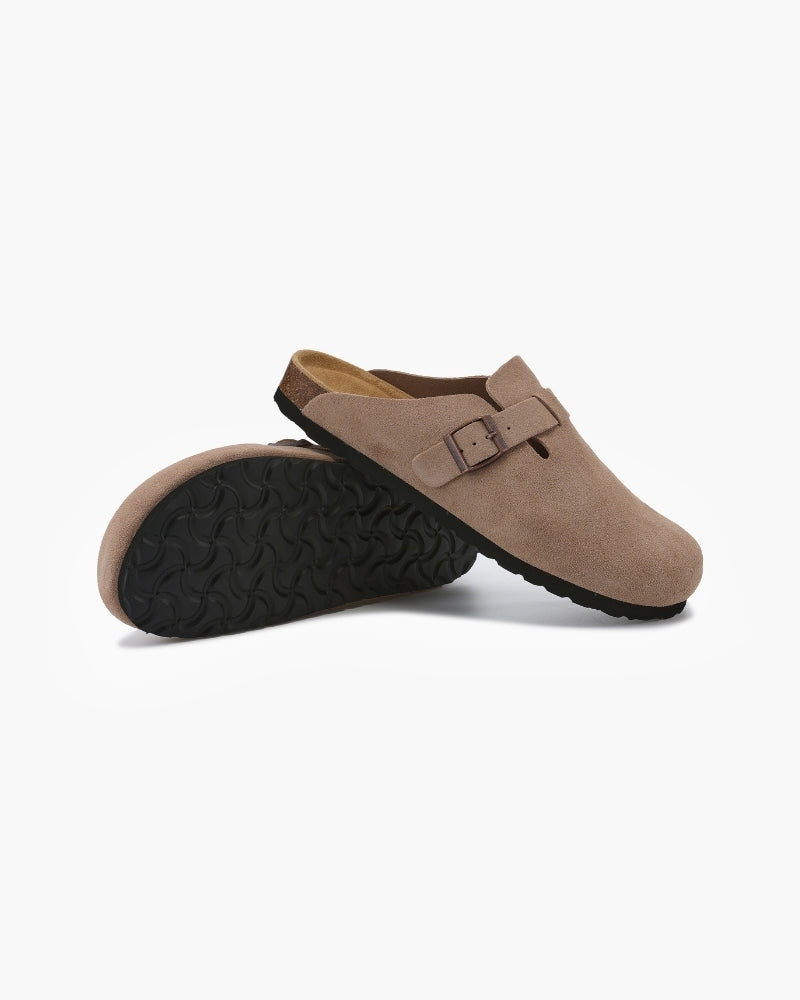Old Money Suede Clogs — Timeless Style and Plush Comfort
