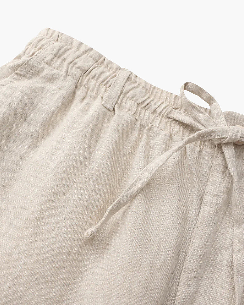Casablanca Premium Linen Shorts – Effortless Style, Breathable Comfort