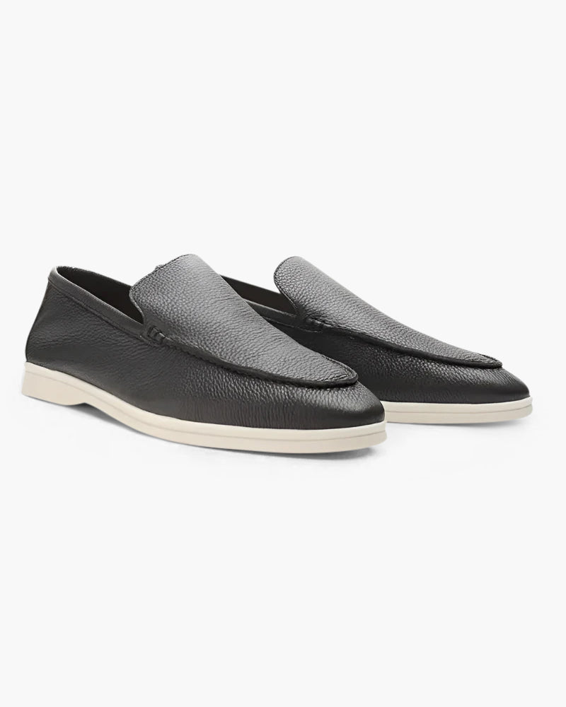 Luxurious Old Money-Style Cowhide Leather Loafers