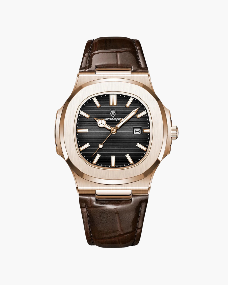 Lisbon Leather Timepiece — Sleek, Handcrafted Elegance