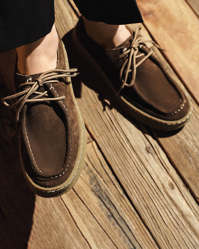 Premium Suede City Shoes - Sleek, Urban-Ready Comfort
