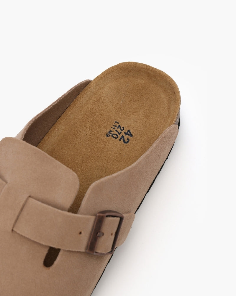 Old Money Suede Clogs — Timeless Style and Plush Comfort
