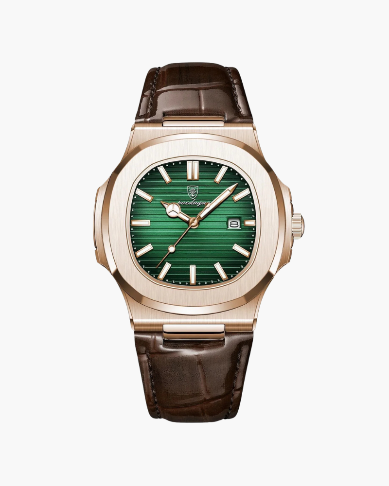 Lisbon Leather Timepiece — Sleek, Handcrafted Elegance