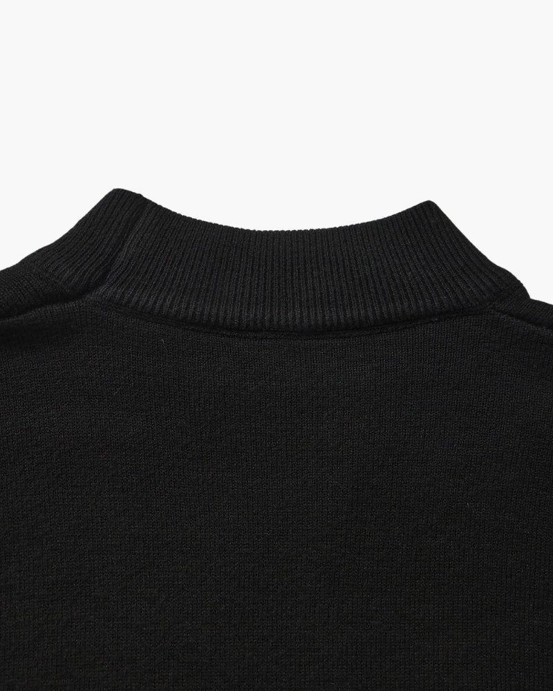 Cozy Ribbed Mock-Neck Sweater - Essential Wardrobe Staple