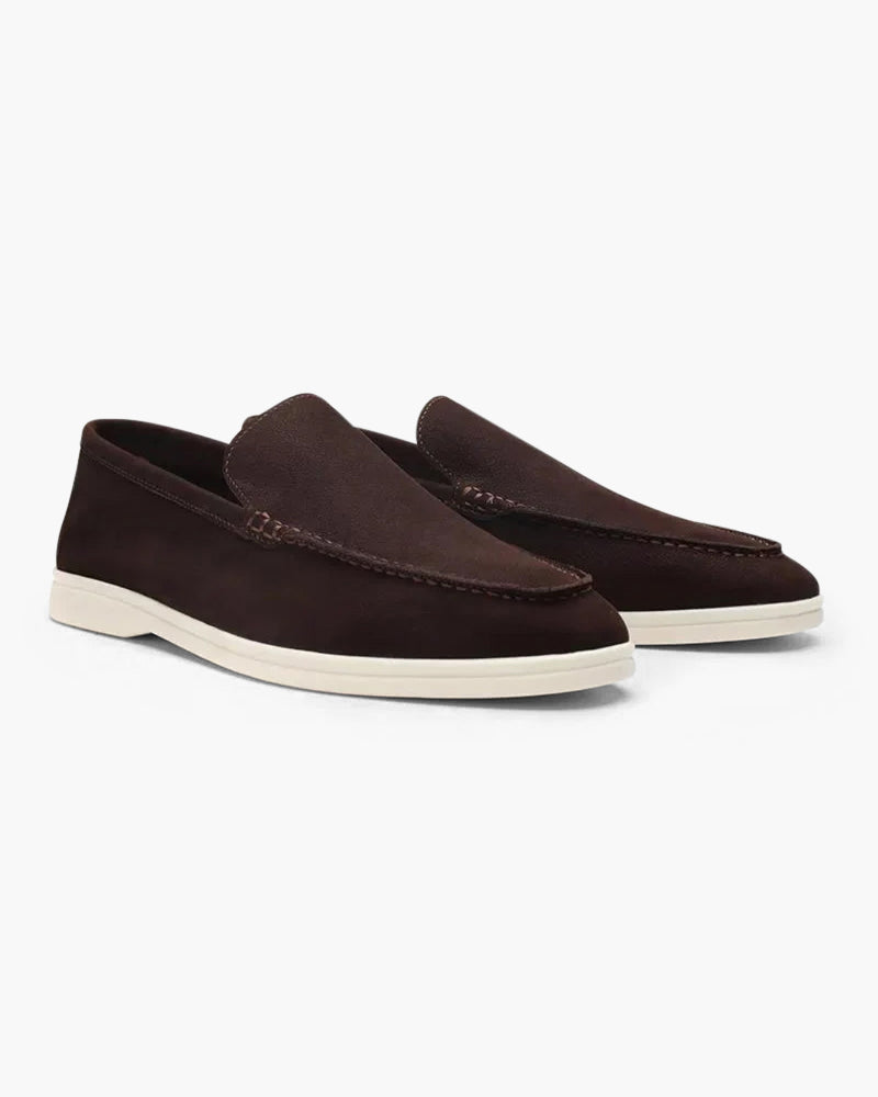 Luxurious Old Money-Style Cowhide Leather Loafers