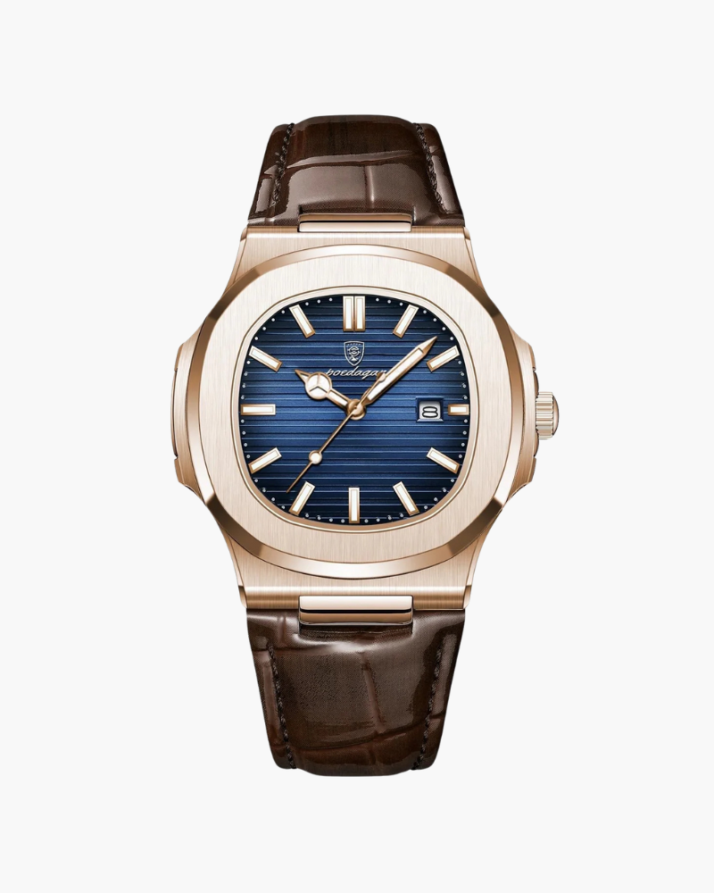 Lisbon Leather Timepiece — Sleek, Handcrafted Elegance