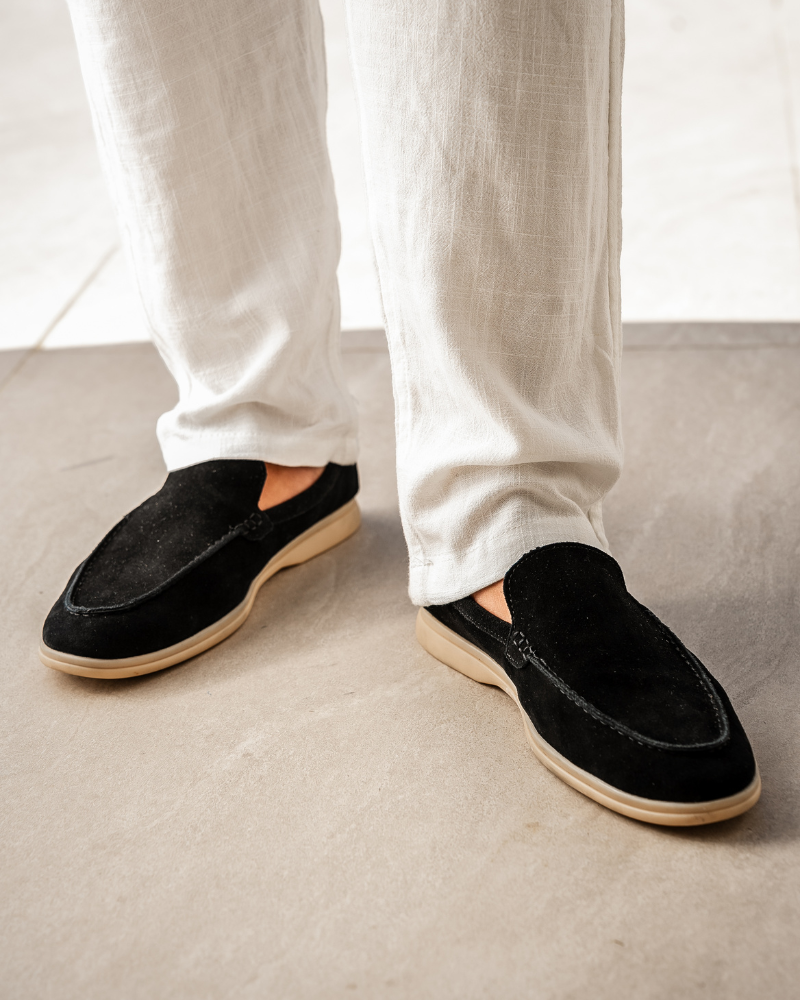 Old Money Premium Suede Loafers - Timeless Style, Unmatched Comfort