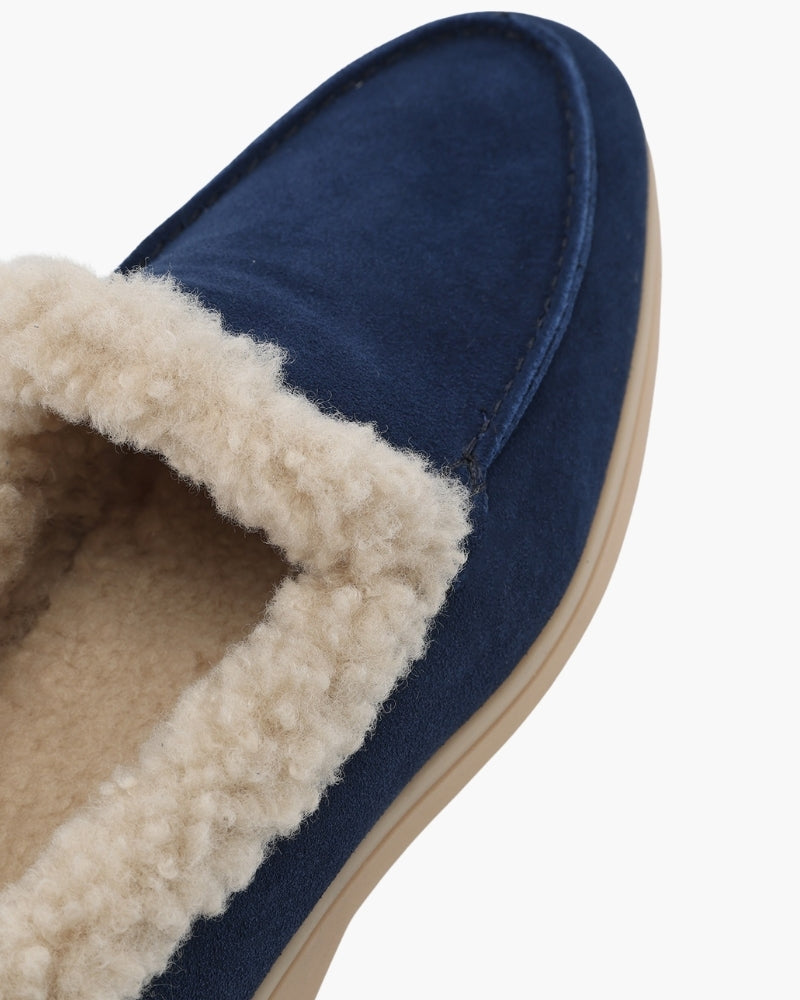 Luxurious Fur-Lined Premium Loafers