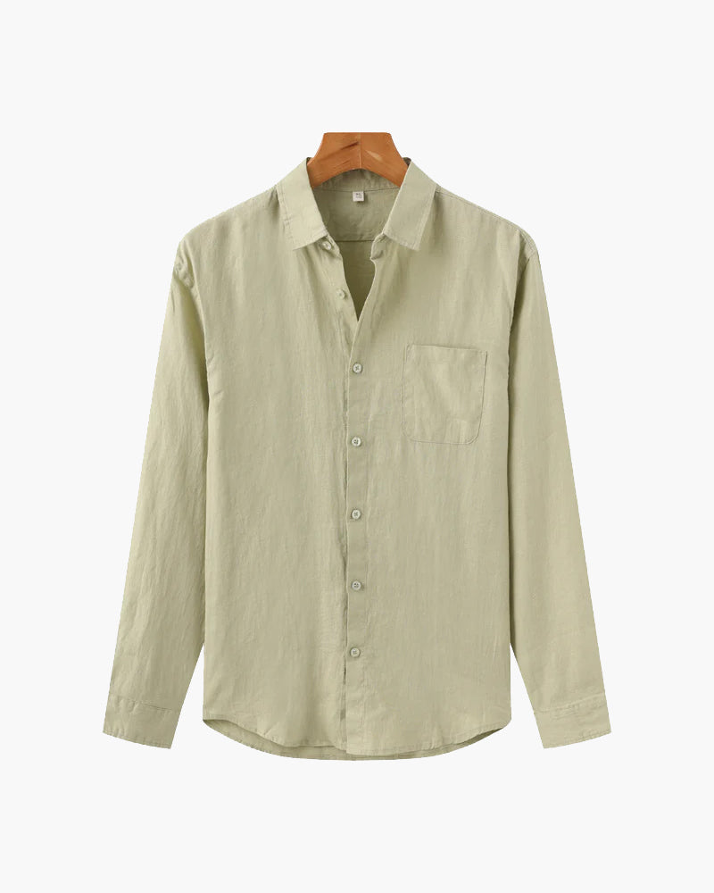 Cape Town Linen Shirt – 100% Pure Linen, Breathable & Stylish